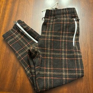 Todd Snyder Plaid Wool Blend Joggers
